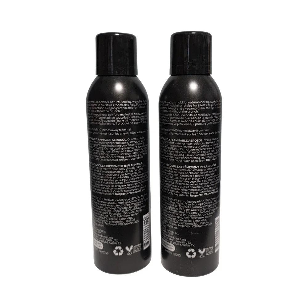 Verb Ghost Flexible Hairspray Weightless Medium Hold 7oz Set of 2